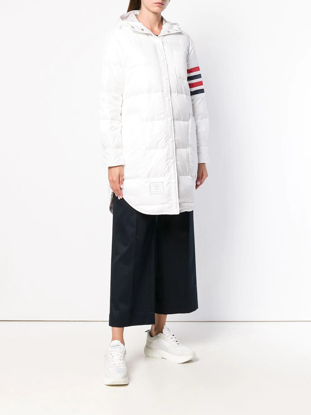 Hooded Down Ripstop Shirtdress - 3