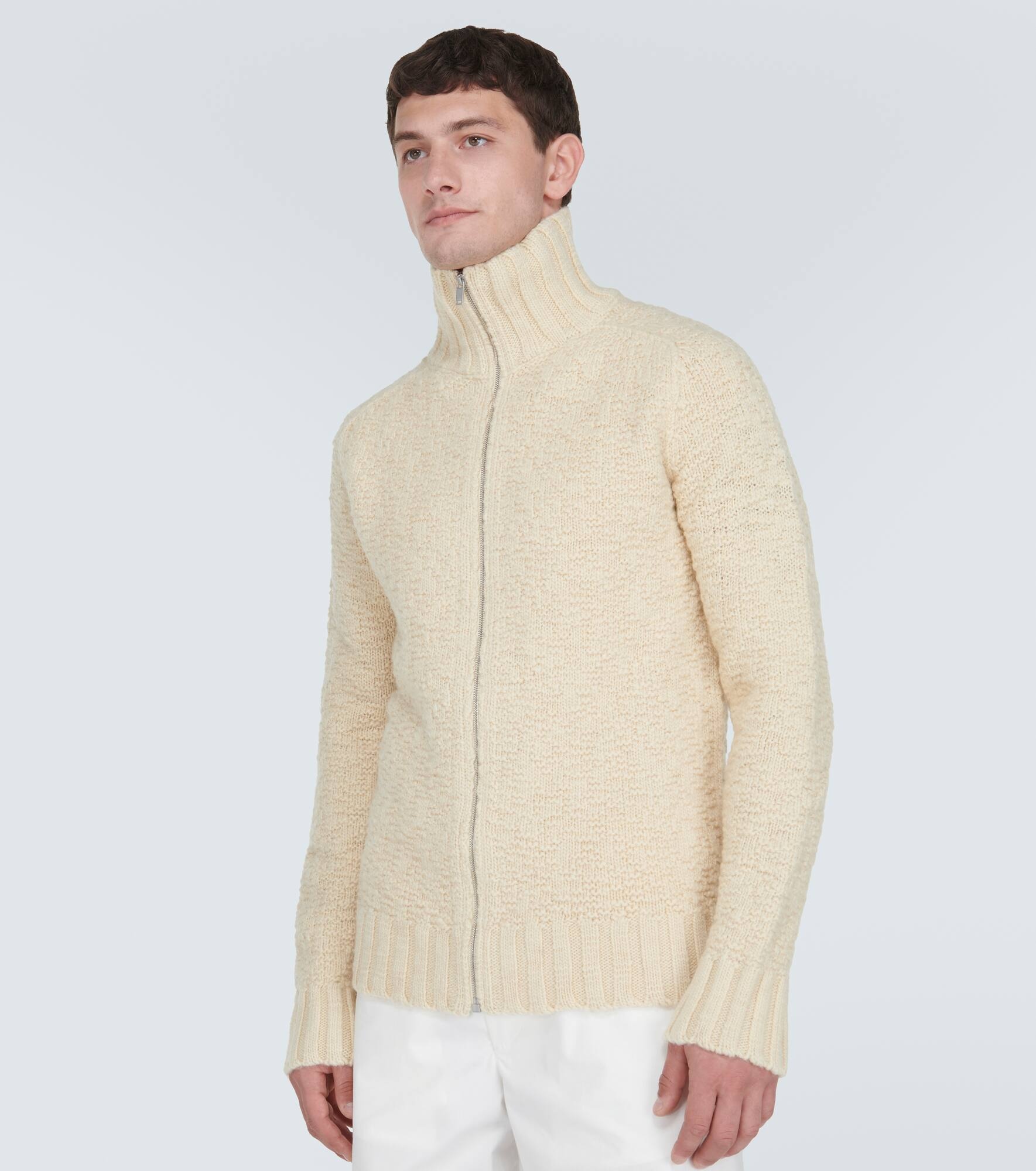 Wool cardigan - 3