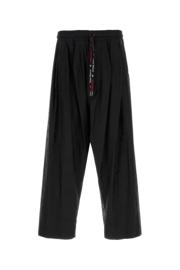 Vivienne Westwood Men Black Cotton Pant - 1