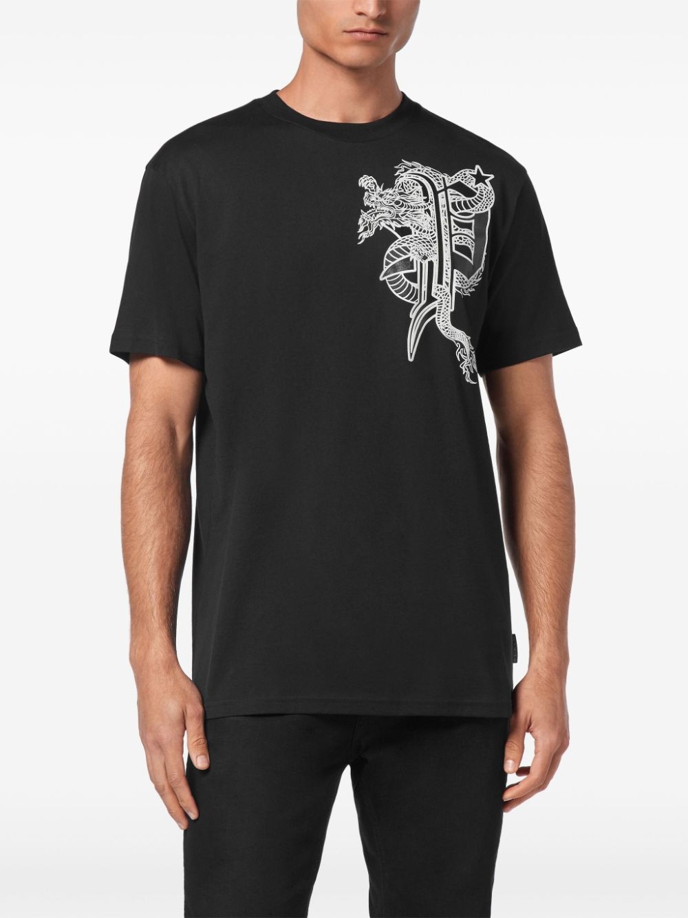 graphic-print t-shirt - 3