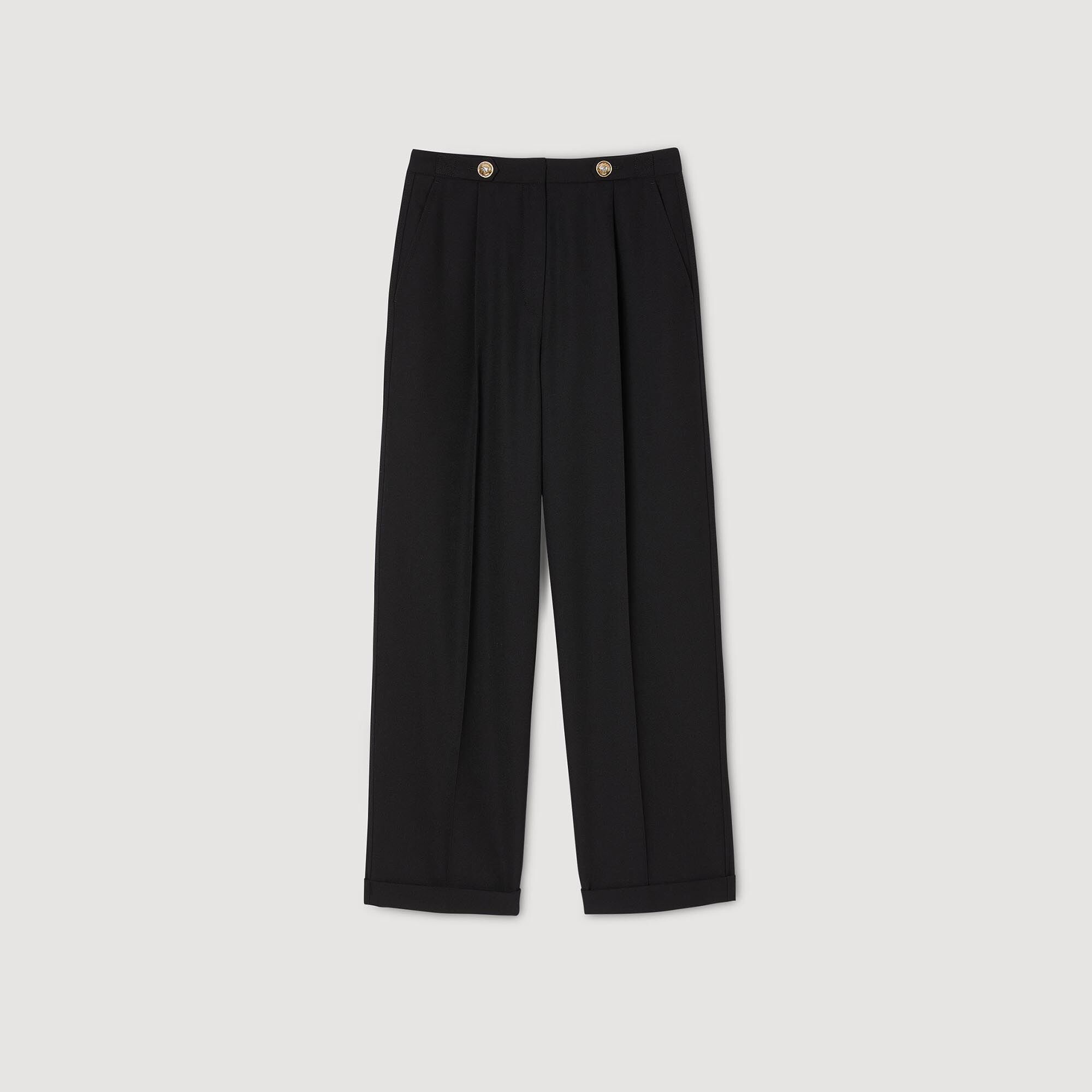 STRAIGHT-LEG TROUSERS - 1