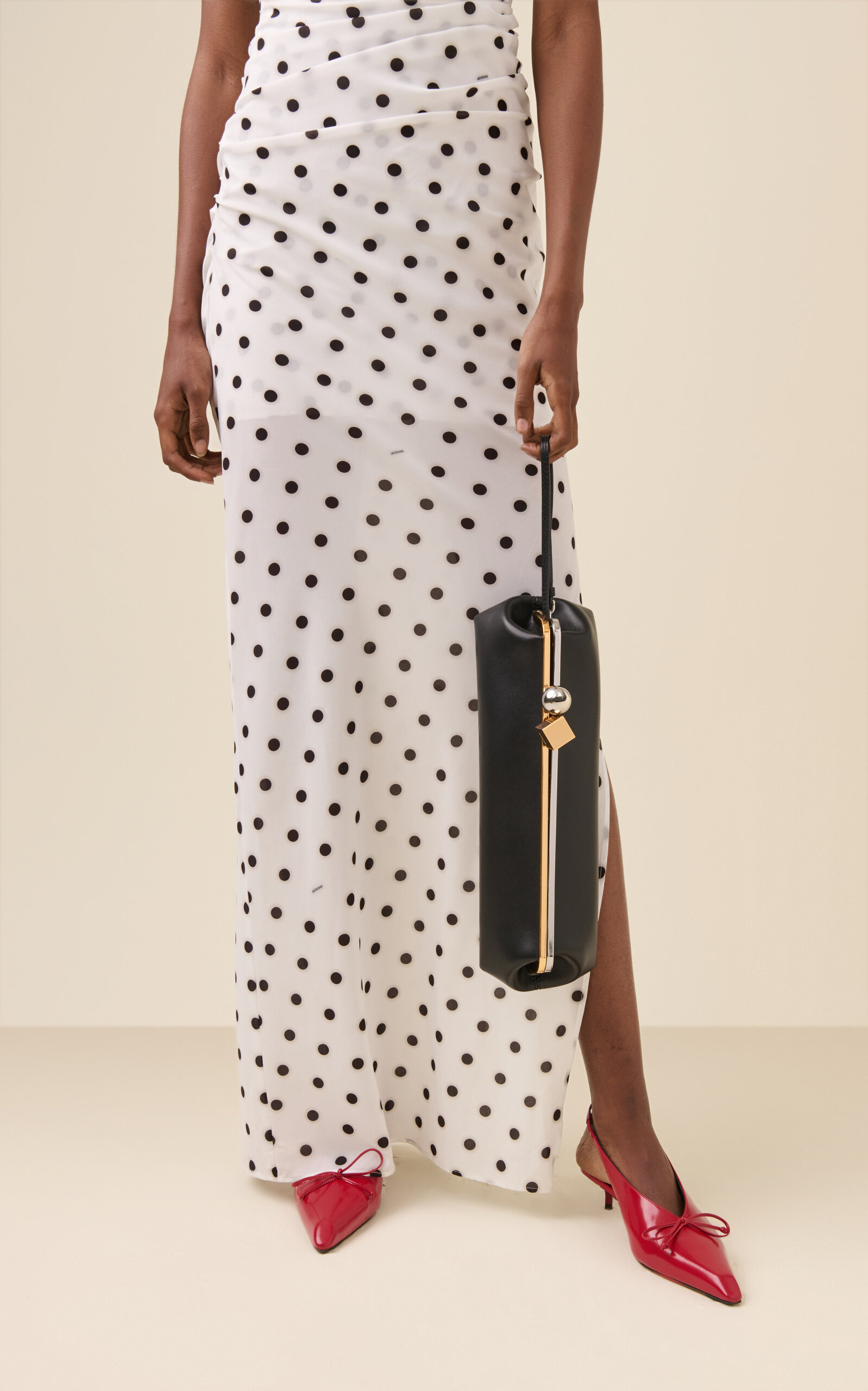 The Salon Leather E/W Clutch black - 3