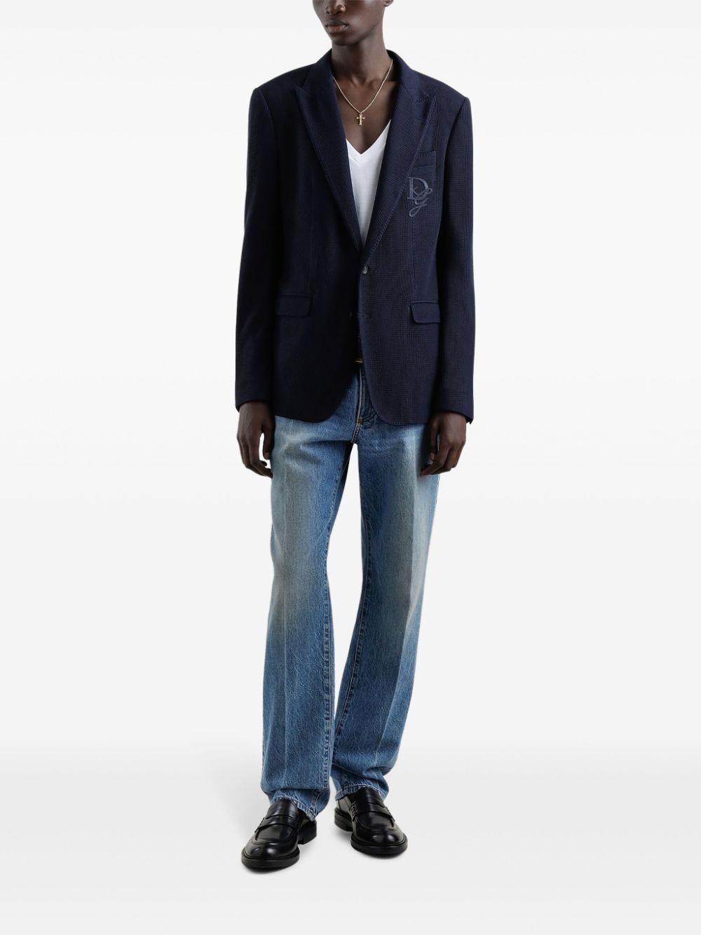 straight-leg  jeans - 2