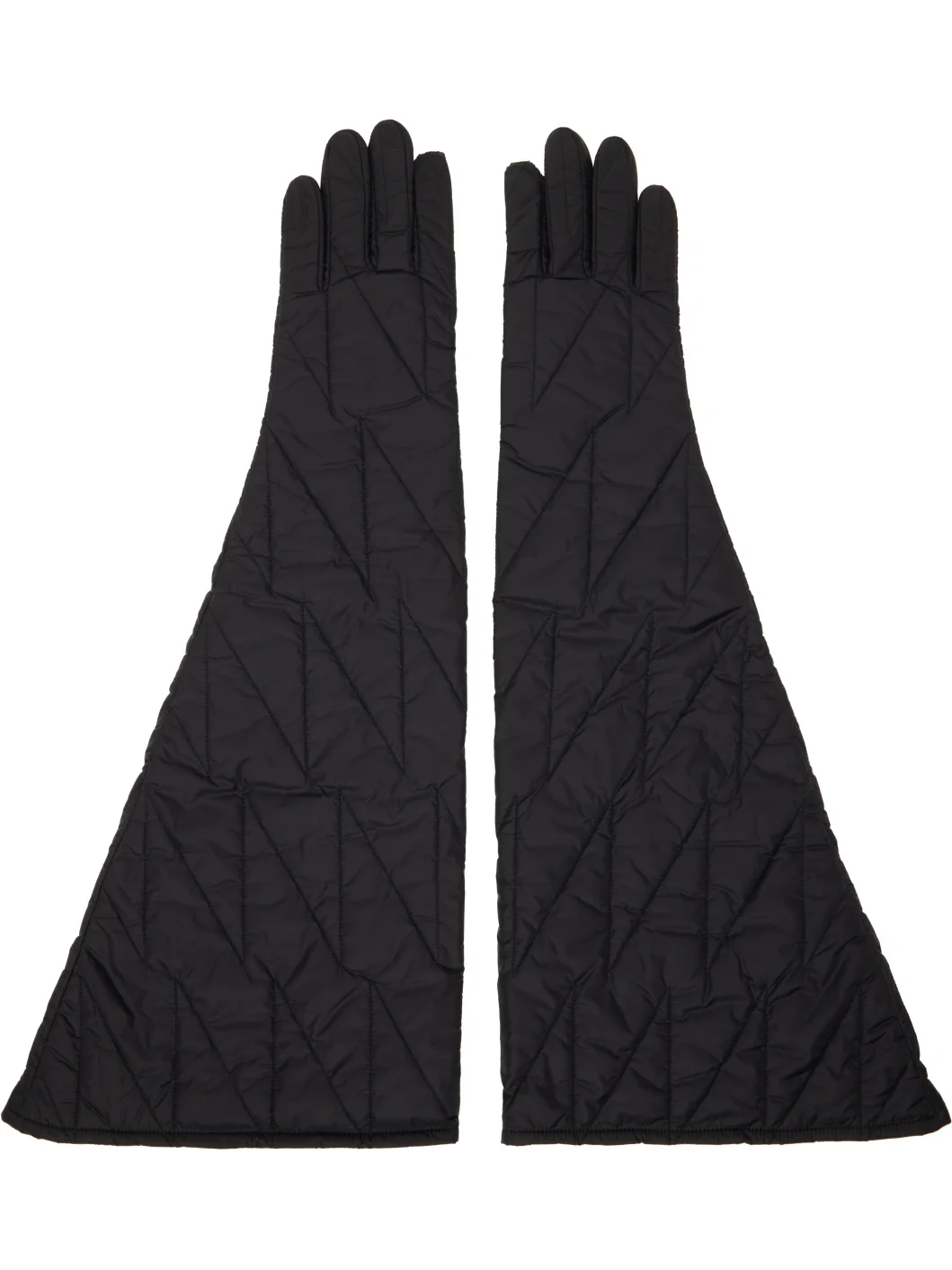 Black Tower Long Gloves - 1