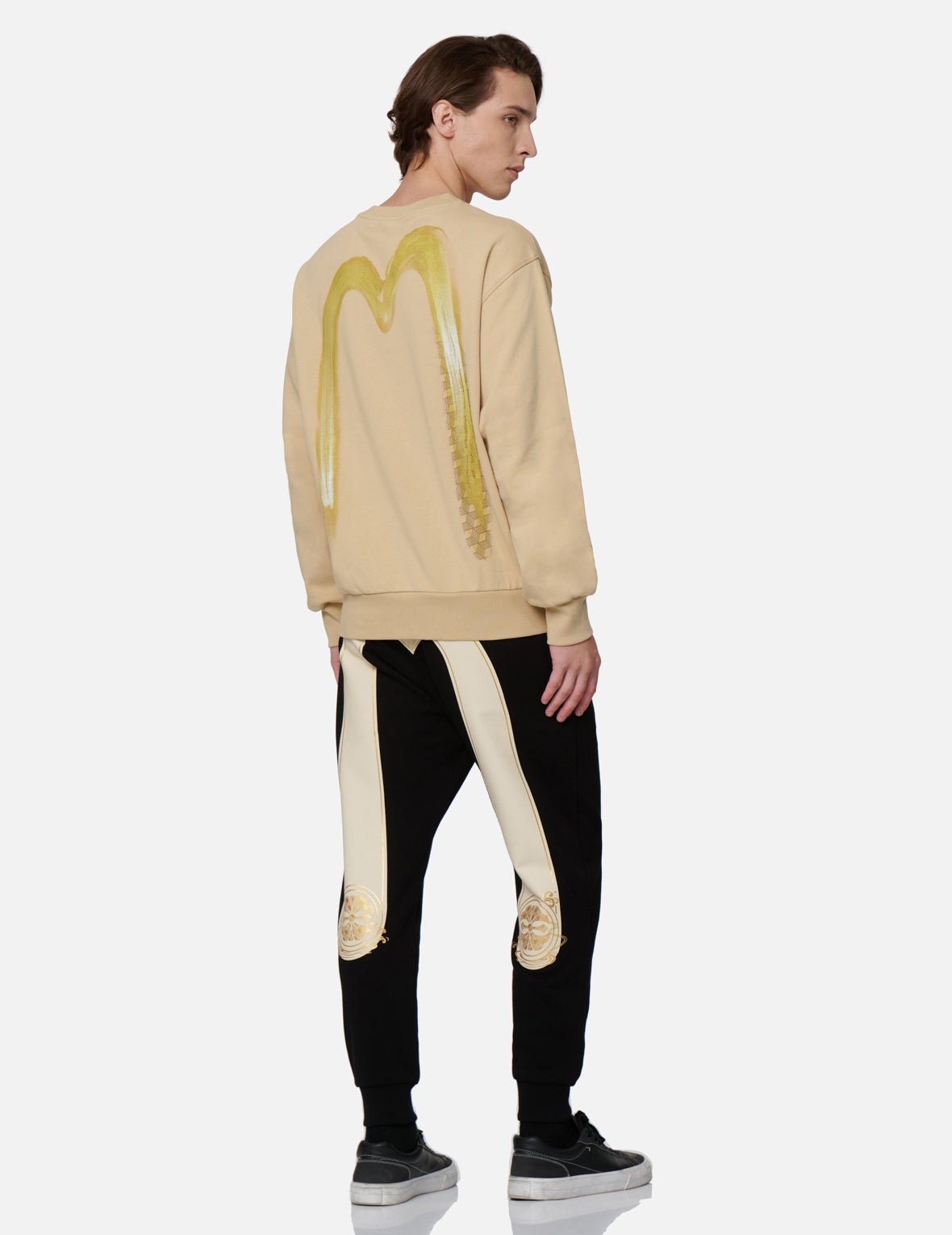 2-Layer Hand-brush Daicock Sweatshirt - 3