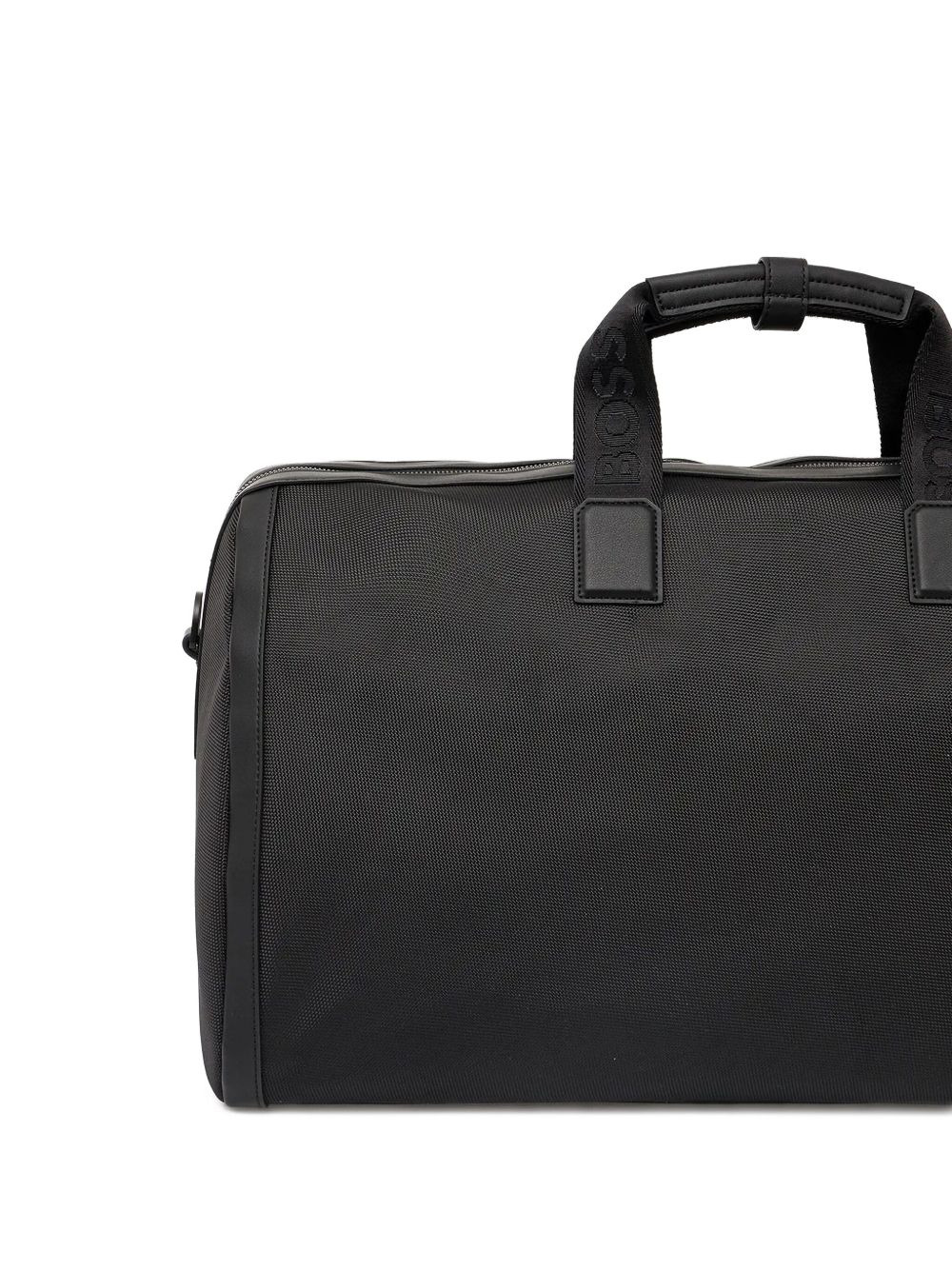 debossed-logo zipped holdall - 2