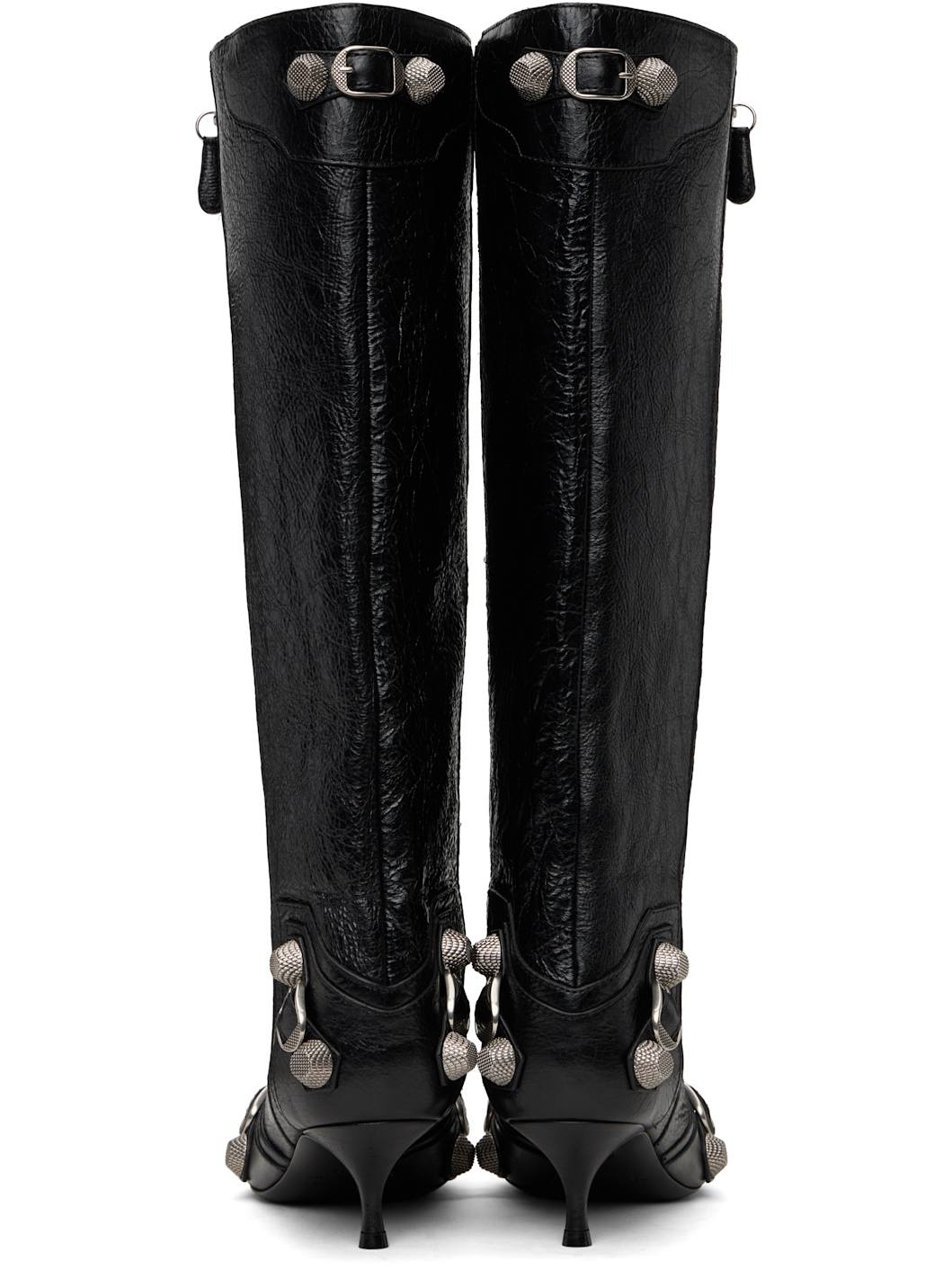Black Cagole Wide 50mm Boots - 2
