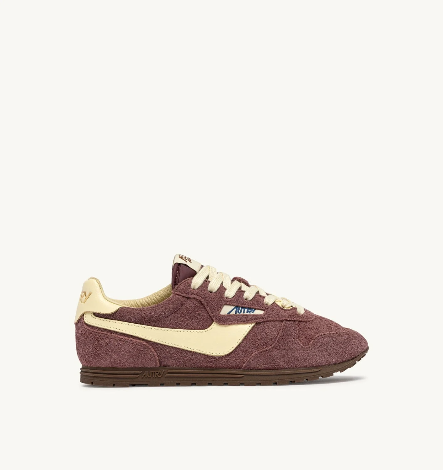 WINDSPIN SNEAKERS IN CHIANTI AND RUTABAGA SUEDE AND LEATHER - 1