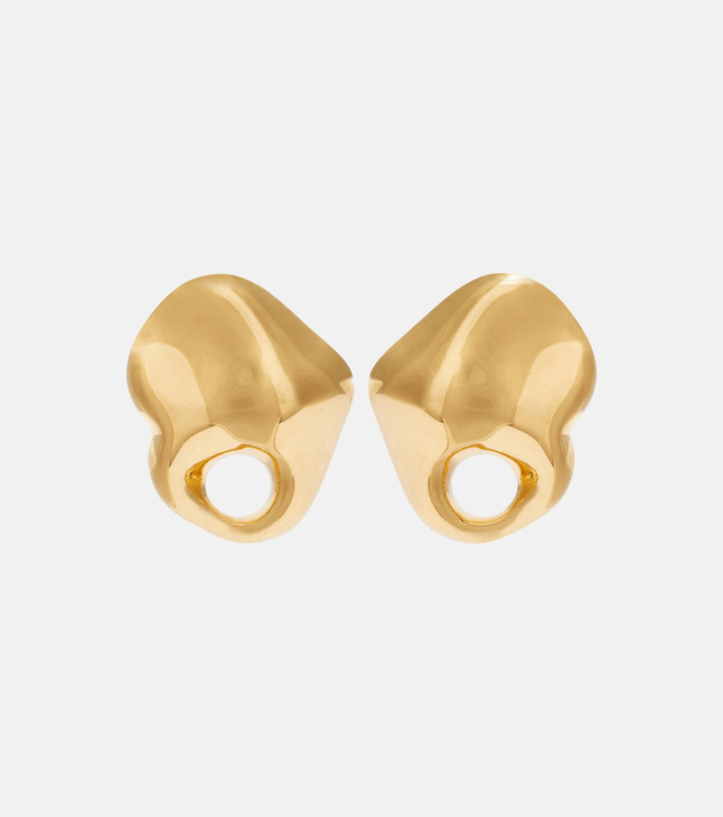 Logo cutout earrings - 1