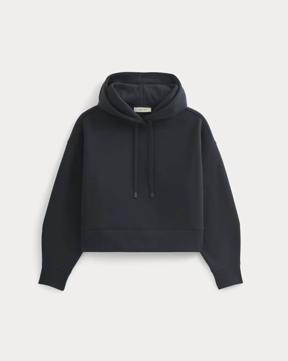 CROPPED LUXE FLEECE HOODIE - 1