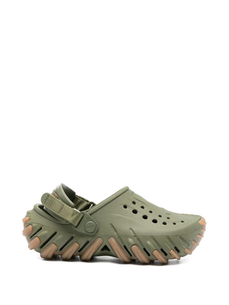 perforated strap slippers 1