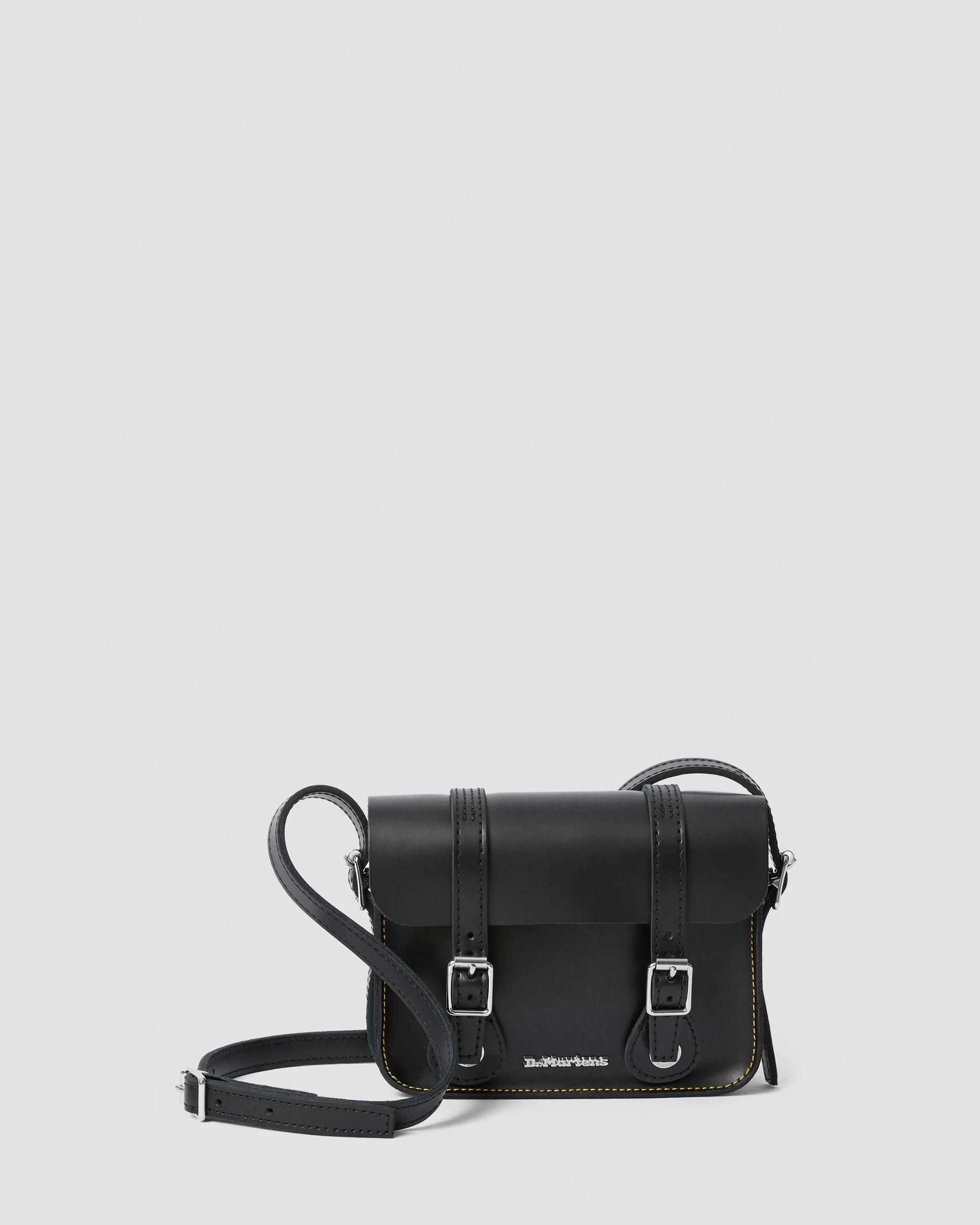 7 Inch Leather Crossbody Bag - 1