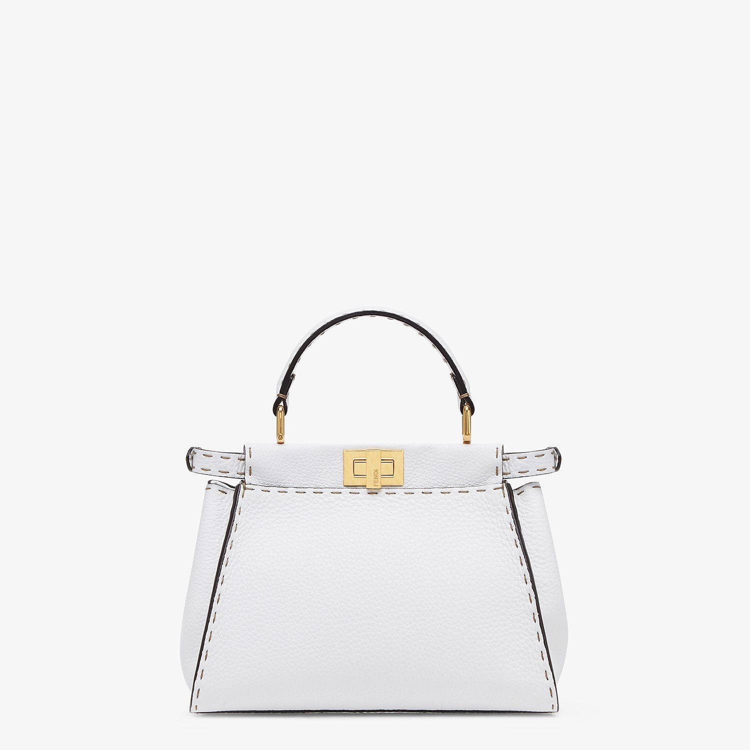 White Cuoio Romano leather bag - 4