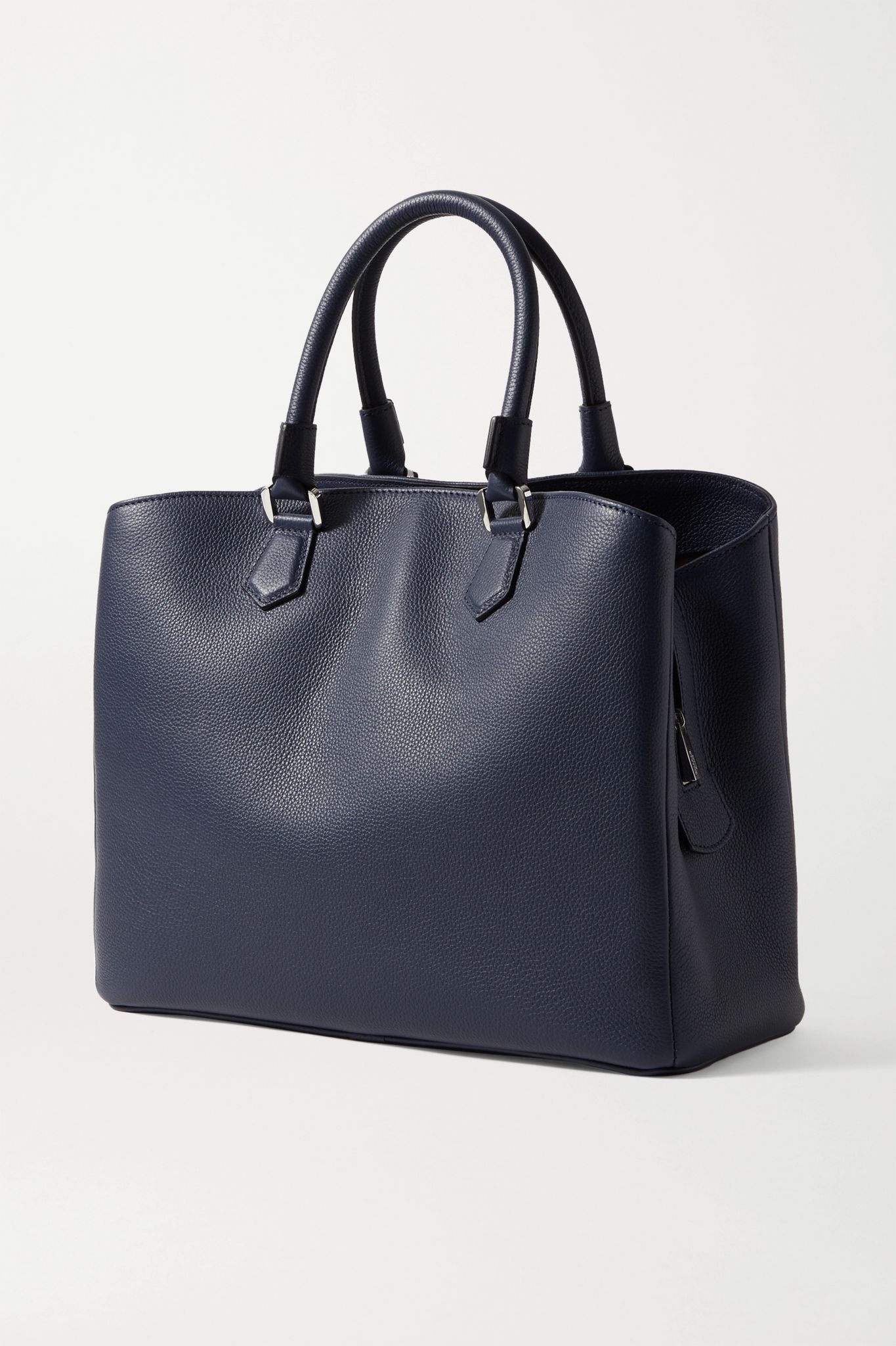 Luna textured-leather tote - 3