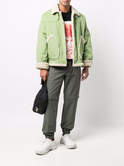 MSGM straight-leg cargo trousers outlook