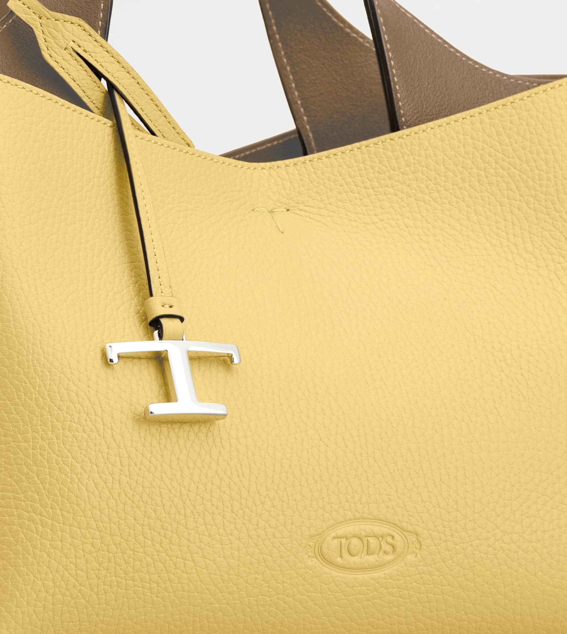 BAG IN LEATHER MINI - YELLOW - 5