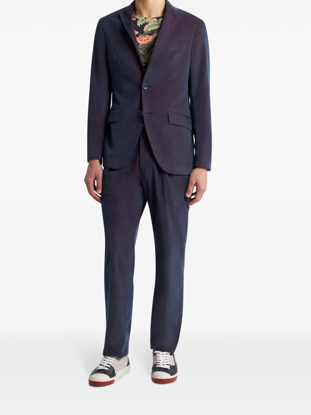 tailored velvet trousers - 2