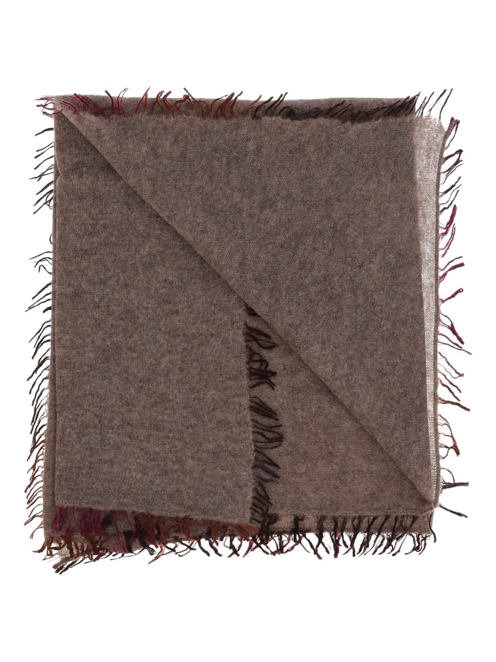 frayed-edge scarf - 3