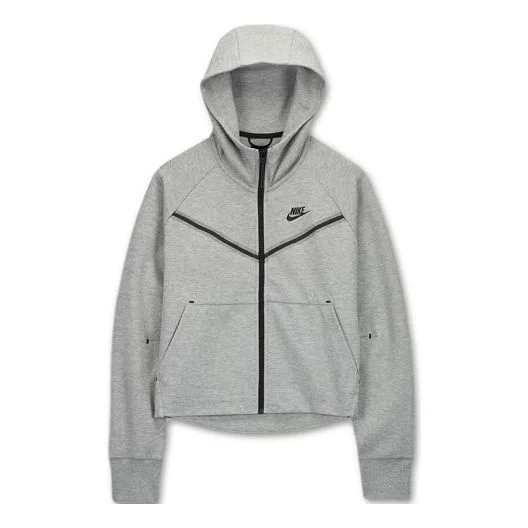 (WMNS) Nike Sportswear Tech Fleece Windrunner 'Grey' CW4299-063 - 1
