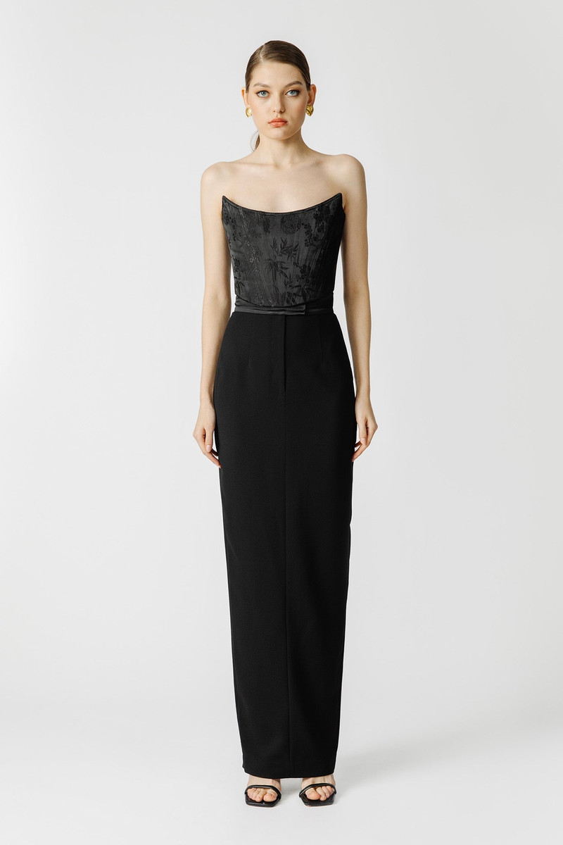 SAU LEE JOSIE JACQUARD TOP outlook