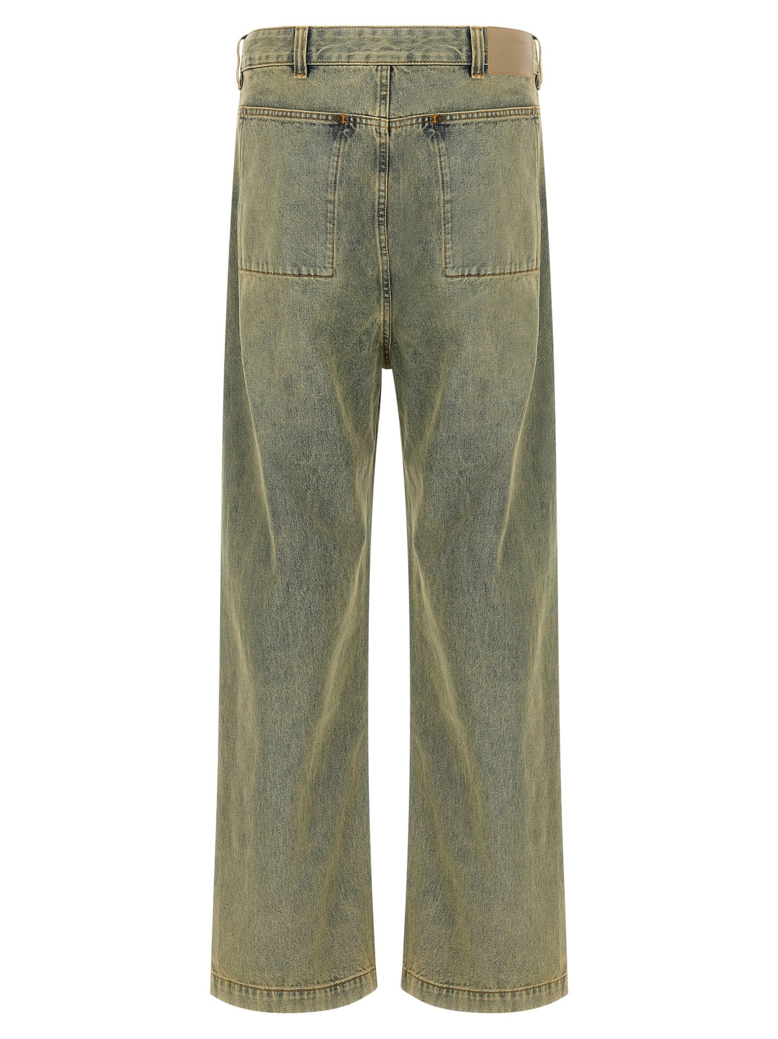 Gem Surface Wave Jeans Yellow - 2