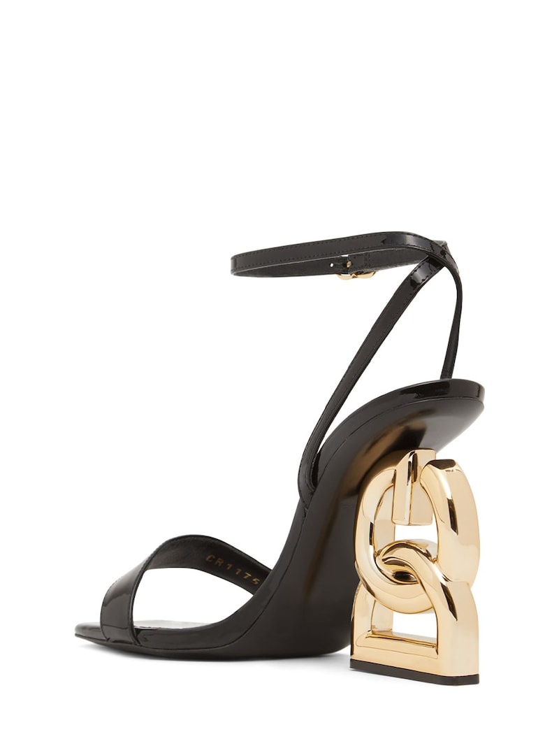 105mm Keira patent leather sandals - 3