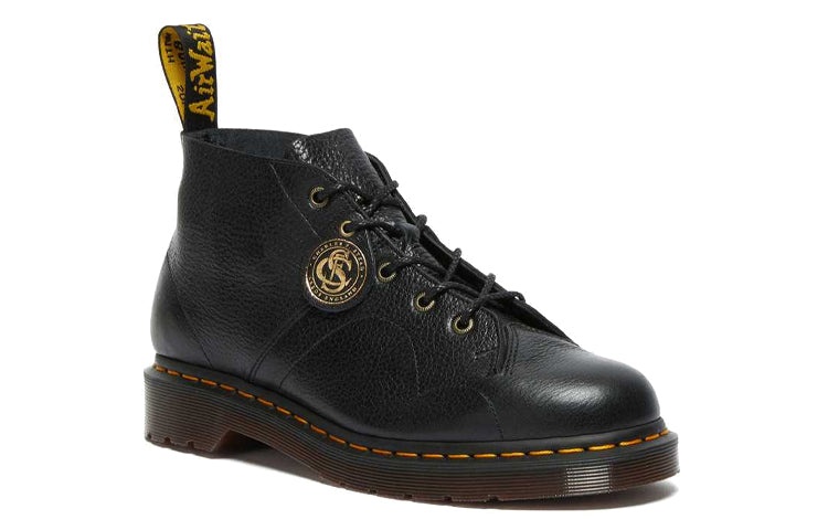 Dr.Martens Church Buckingham Leather Monkey Boots 'Black' 26857001 - 2