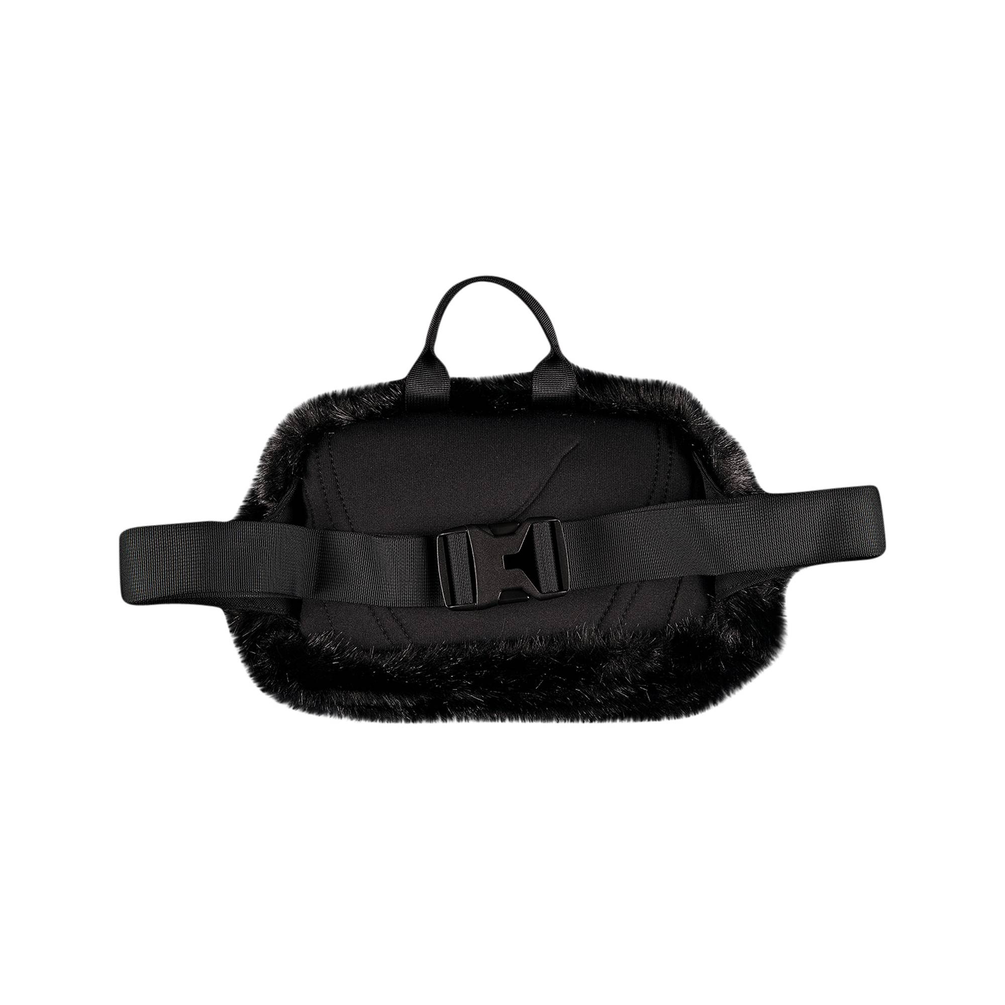 Supreme x The North Face Faux Fur Waist Bag 'Black' - 2