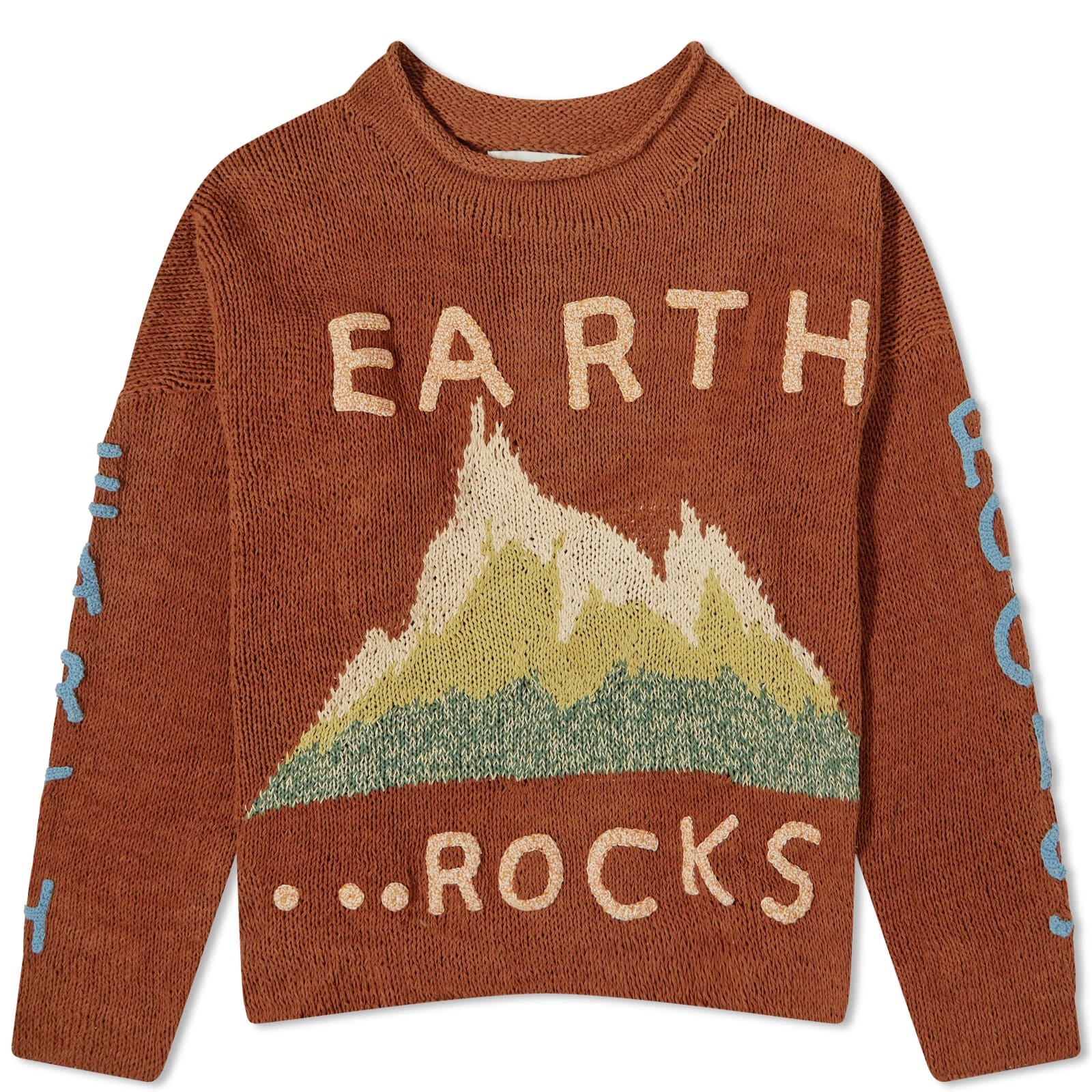 Story mfg. Story mfg. Earth Rocks Rollneck Knit | REVERSIBLE