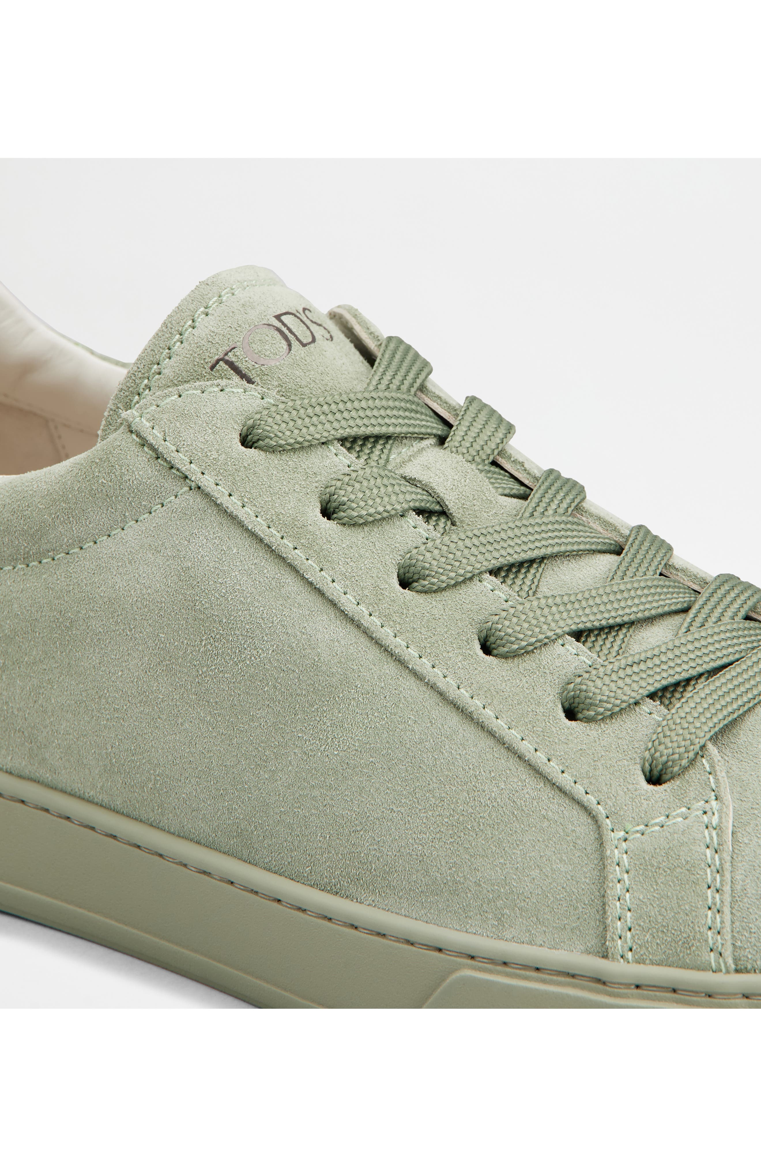 Tod's Allacciata Cassetta Sneaker in Oil Green at Nordstrom - 3