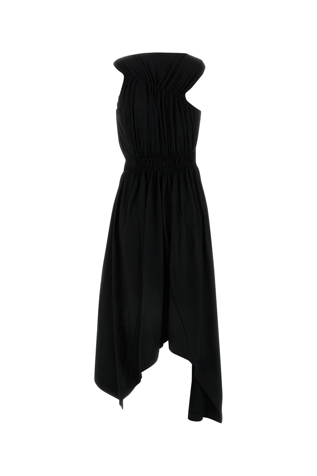 Black jersey dress - 2
