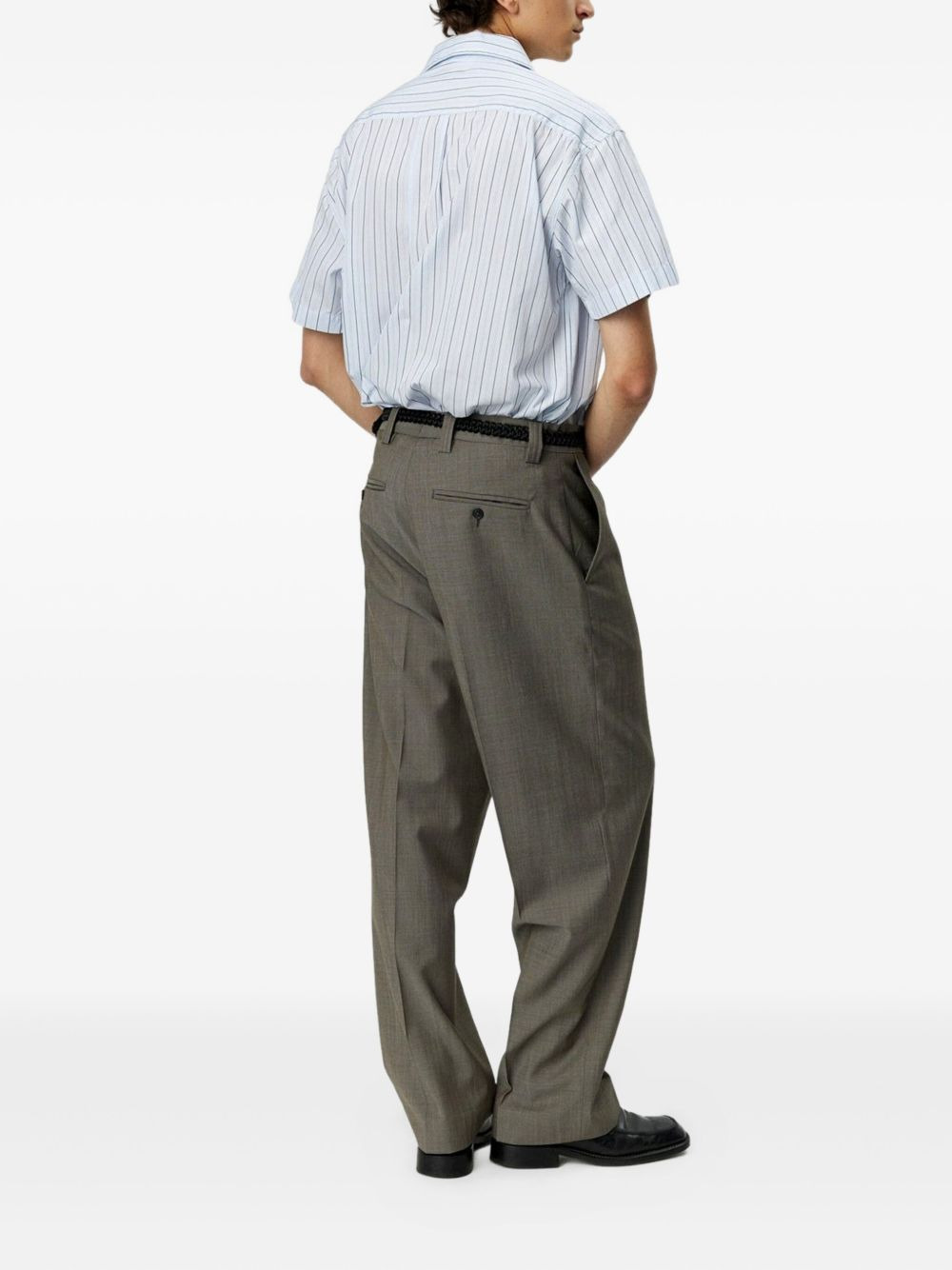 Study pleated trousers - 3