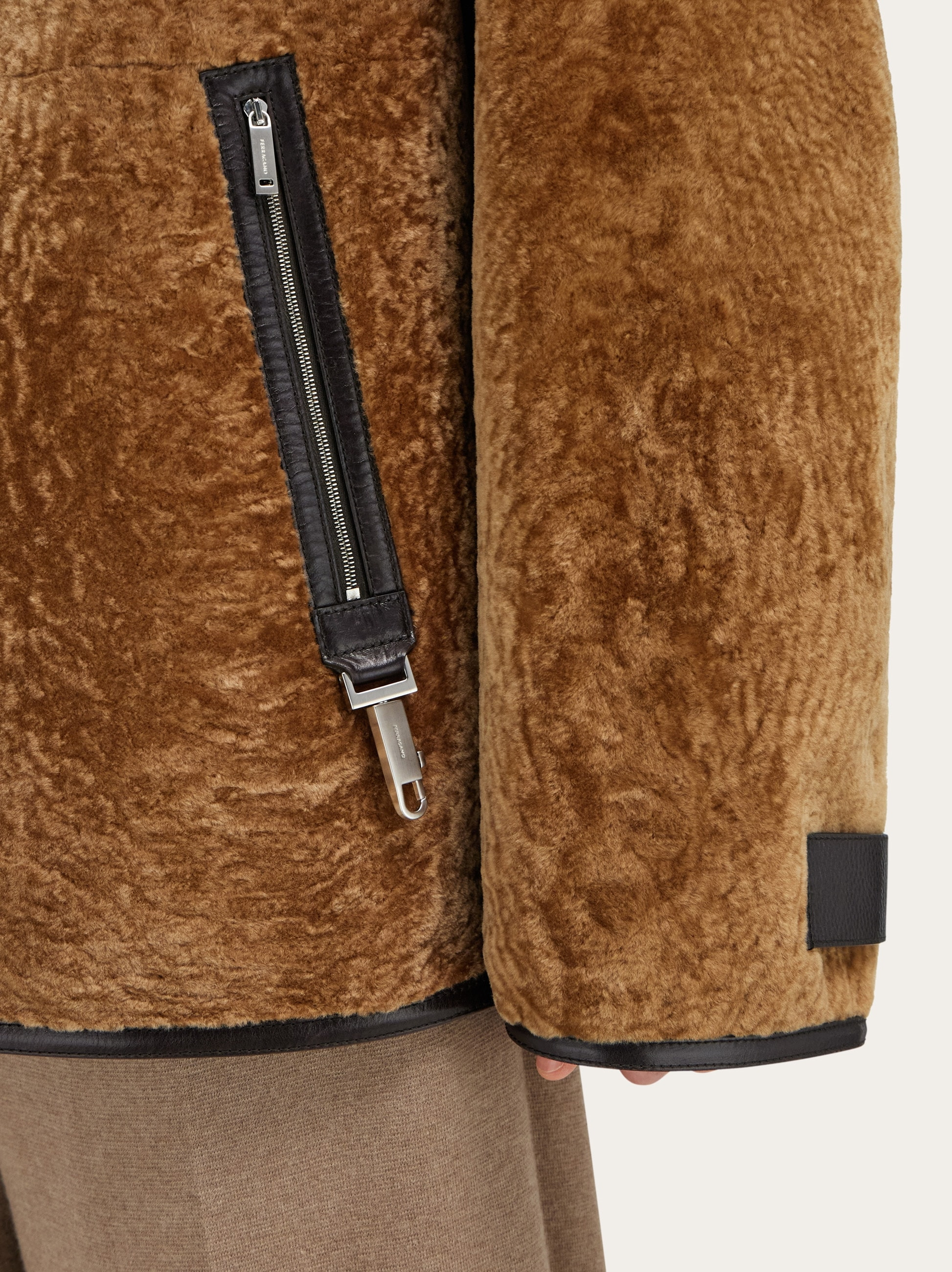 Shaved wool blouson - 6