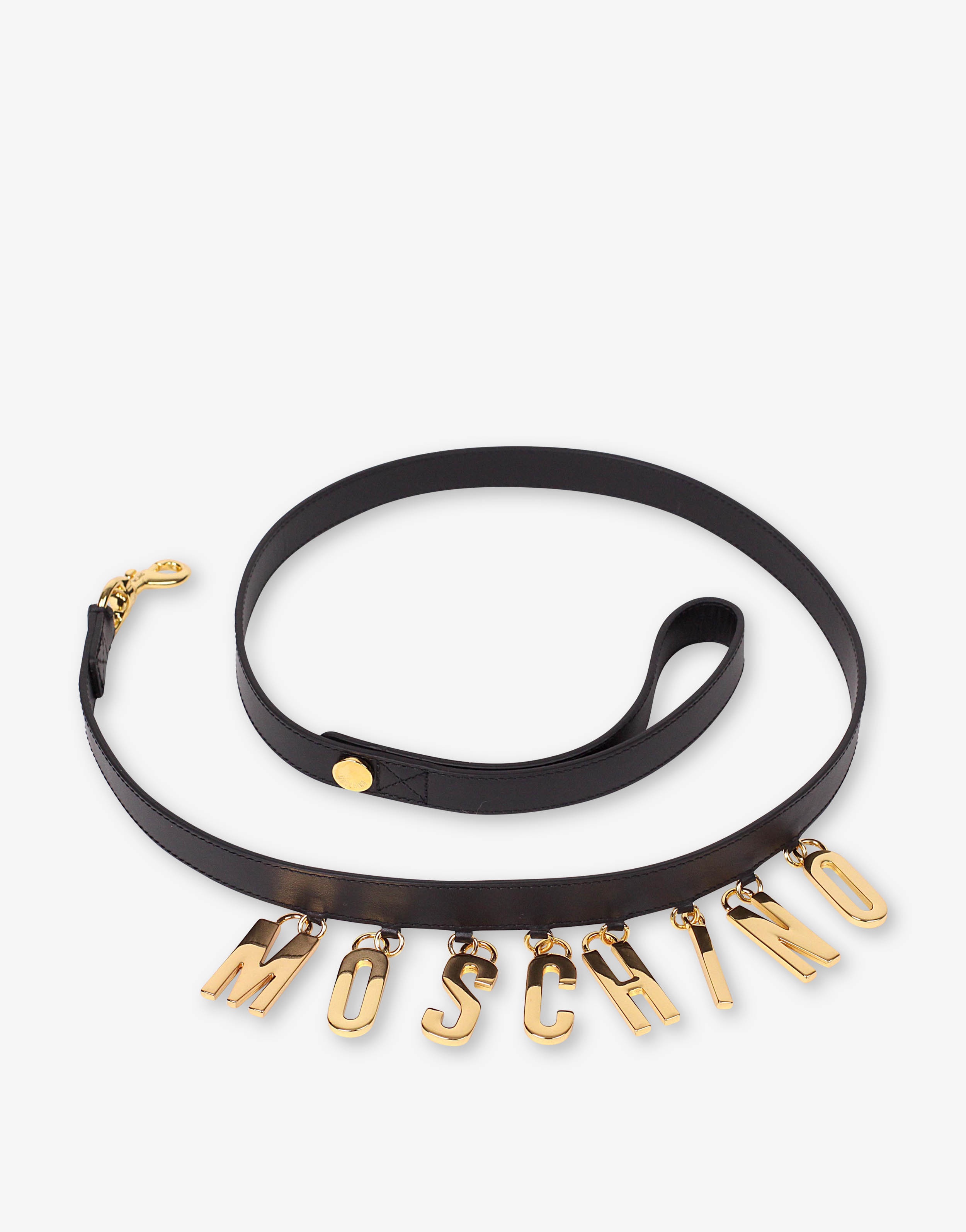 LETTERING CHARM DOG LEASH - 1