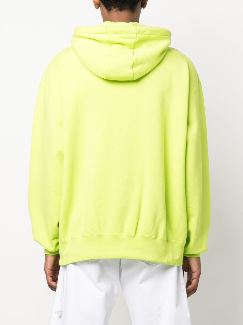 slogan-print hoodie 4