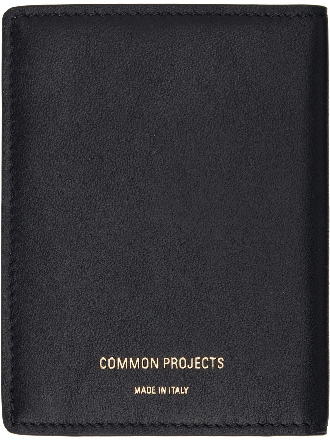 Black Leather Card Holder - 2