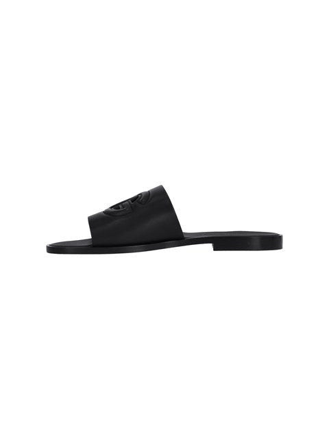 Dolce & Gabbana Men Slide Leather Sandals - 3