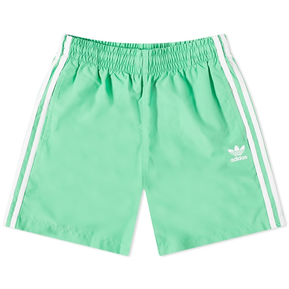 Adidas 3 Stripe Swim Short - 1