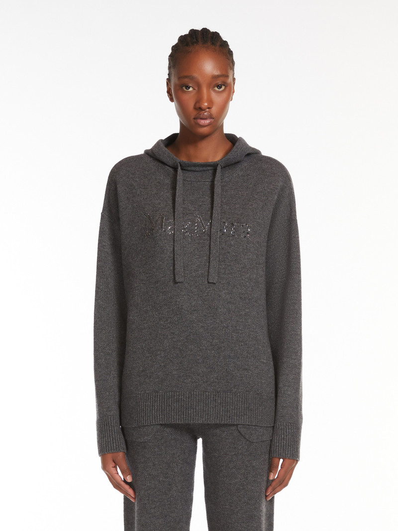 GORIZIA Wool and cashmere knit sweatshirt 3