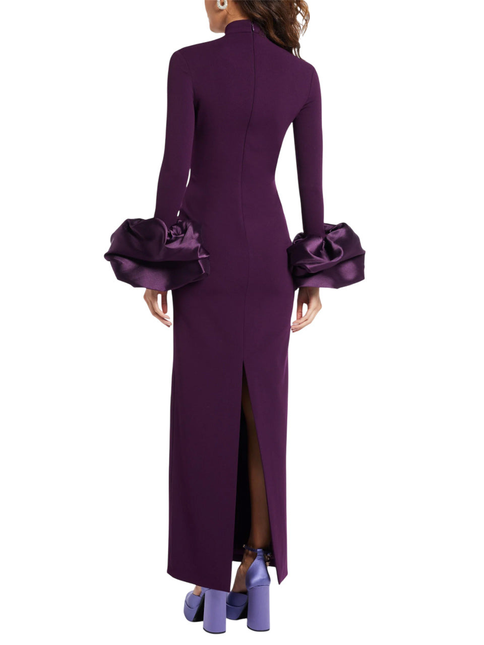 VIVIANA PUFF-SLEEVE GOWN - 3