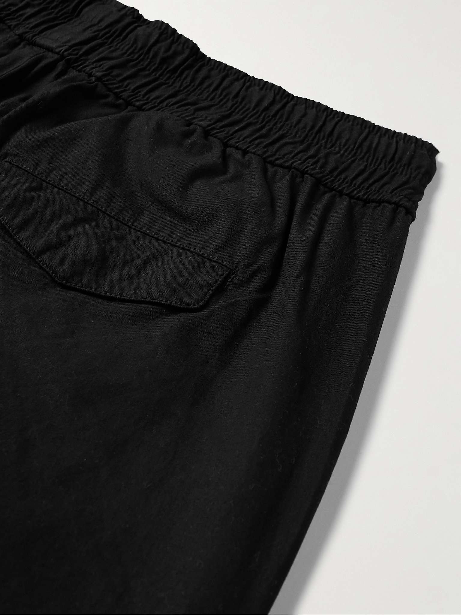 Straight-Leg Sateen Drawstring Cargo Trousers - 9