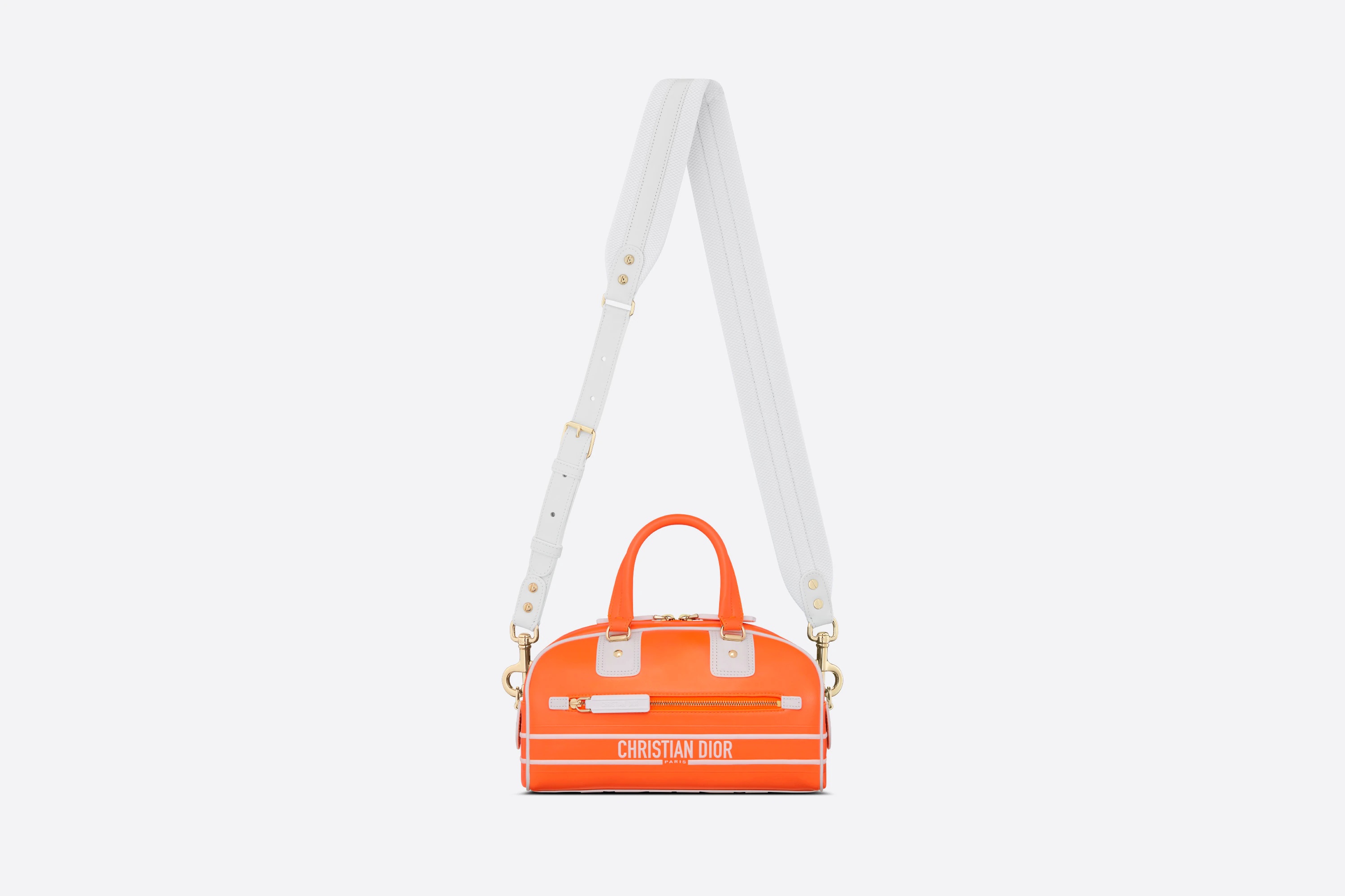 Small Dior Vibe Zip Bowling Bag - 4