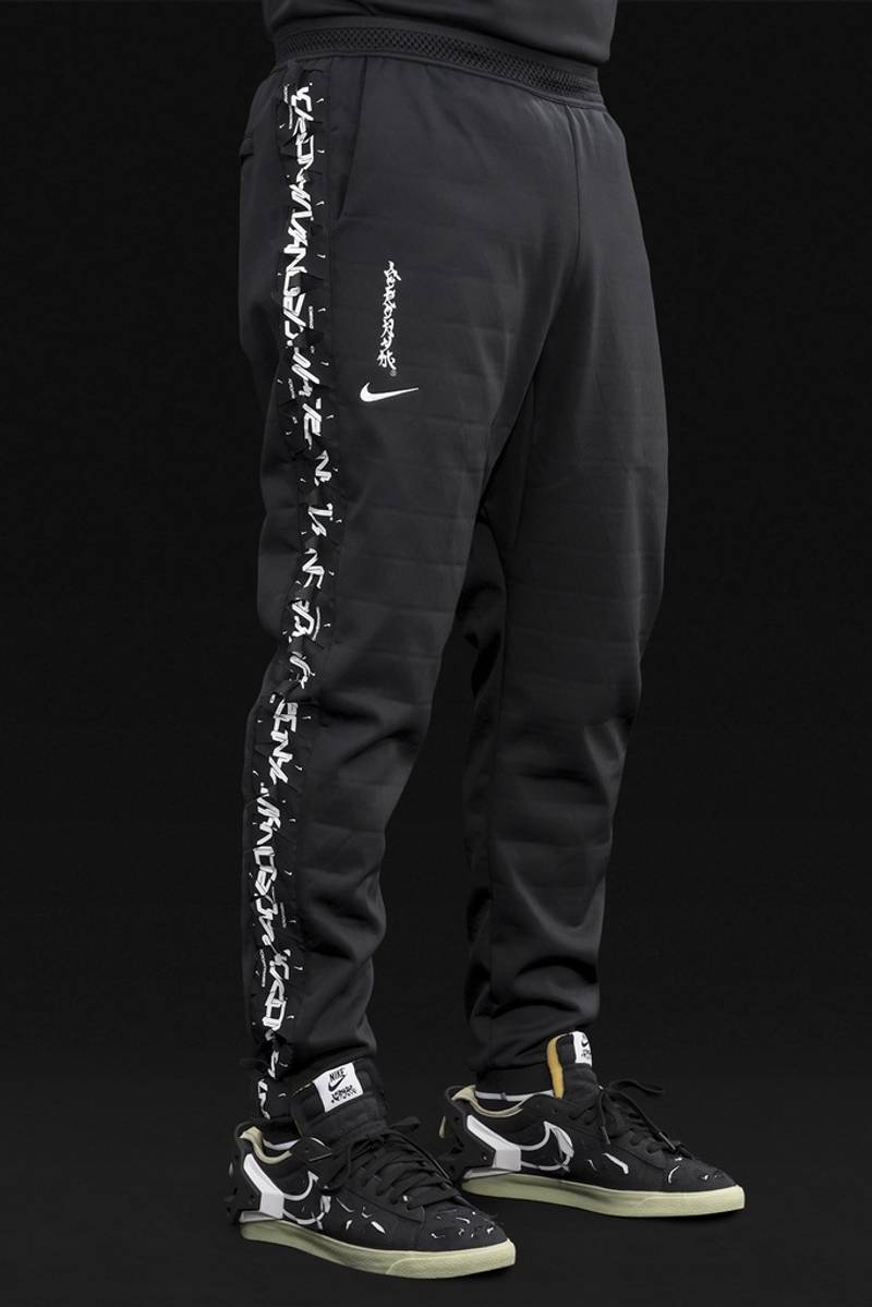 GGG-P1-011 Nike® Acronym® Track Pant Knit BLACK/BLACK ] with GGG-J1-011 3