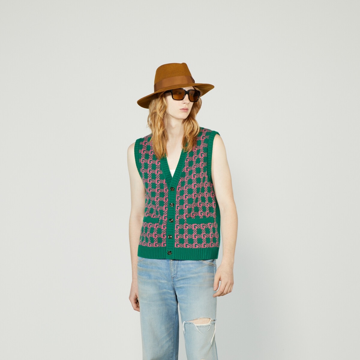 Gucci HA HA HA Square G vest - 6