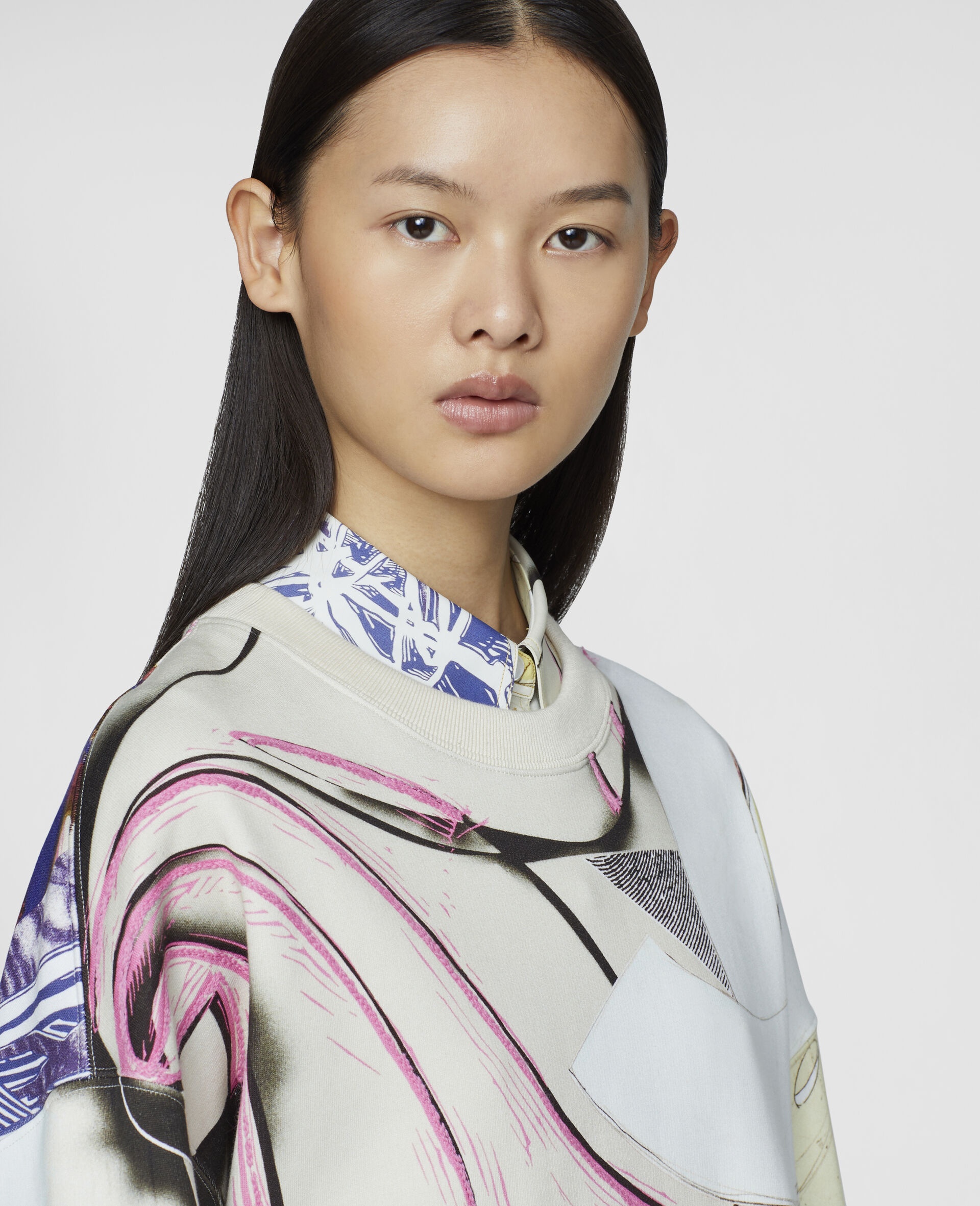 S by S Ahab Print Cotton Jumper - 4