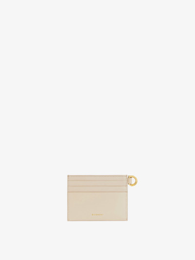 Givenchy 4G CARD HOLDER IN BOX LEATHER outlook