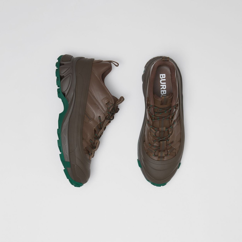 Burberry Leather Arthur Sneakers outlook