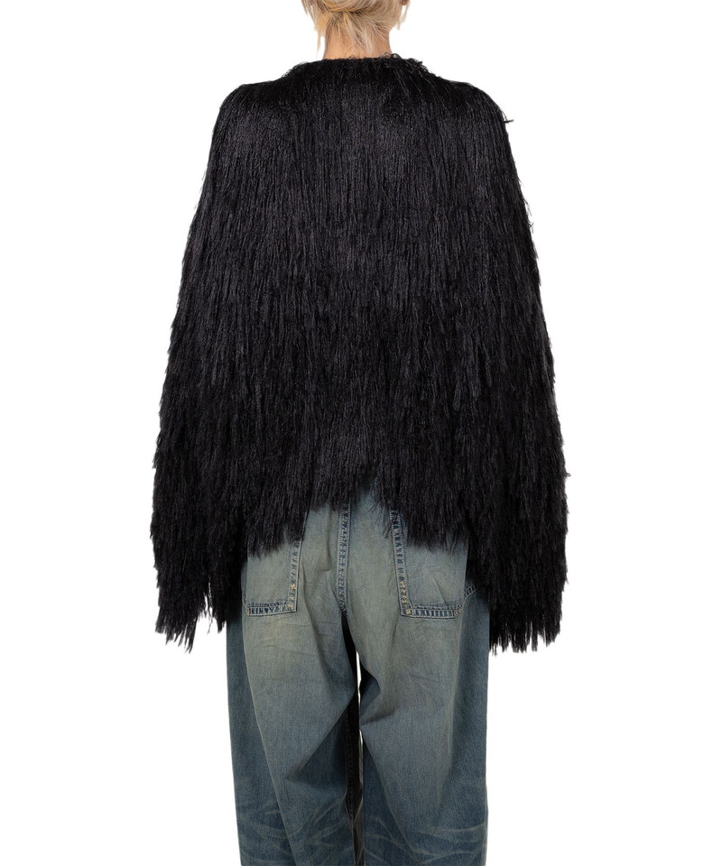 Shaggy Fringe Knit Cardigan 6