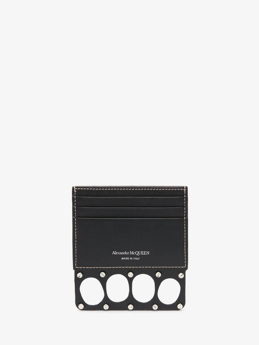 Men's The Grip Card Holder in Black - 3