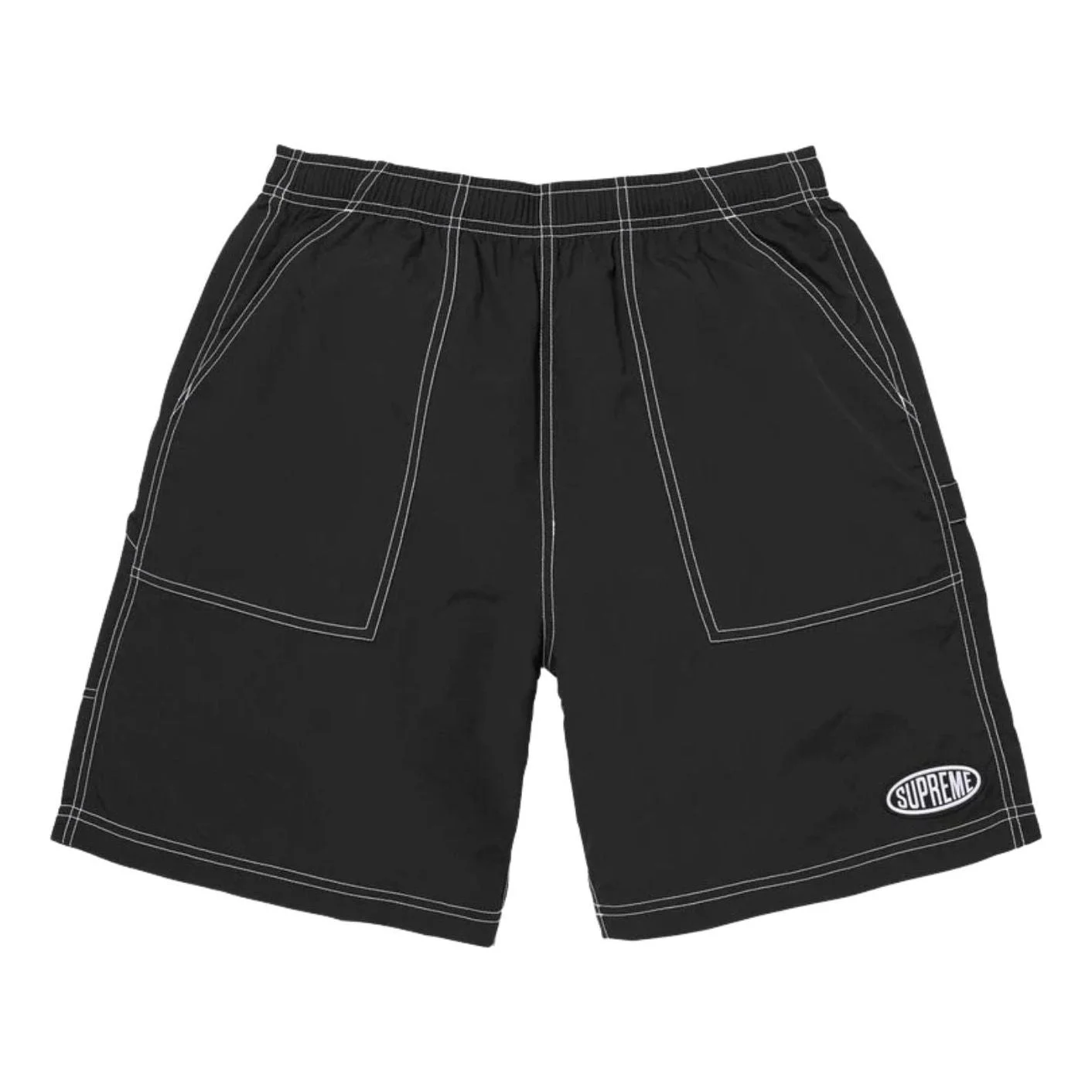 Supreme SS26 Nylon Painter Short 'Black' SUP-SS26-298-BLK - 1